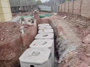 不容易渗漏医院改厕化粪池费用农村改造整体式生态池占地面积小
