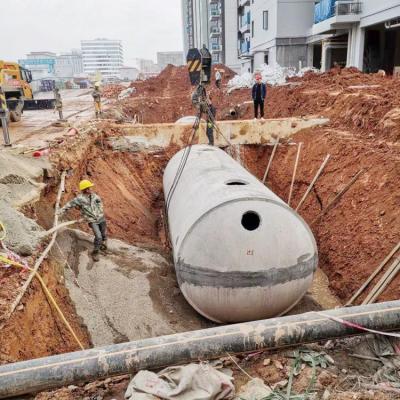 浣峰混凝土模块式化粪池定制6到100立方整体式生态池工厂销售