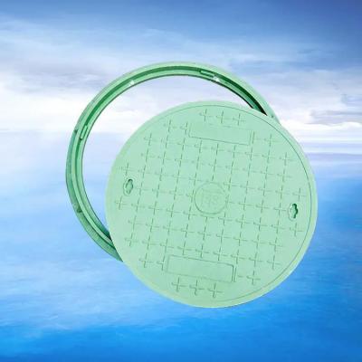 浣峰 复合方形井盖厂家 高分子圆方形雨污水井 盖 不易变形或熔化